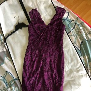 Plum dress